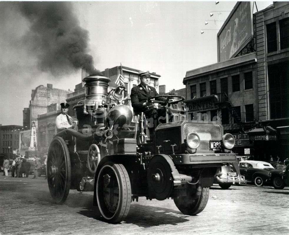 Front Drive Christie Fire Engine - large - Boston, Massachusetts - 1930