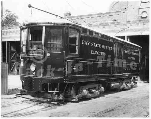Bay State Street Railway Co. Car #14 Electric Express