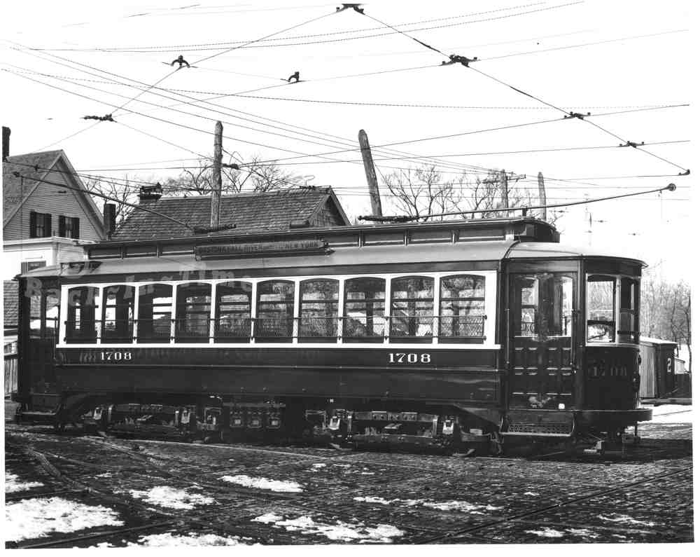 Boston and Fall River Car #1708 - large