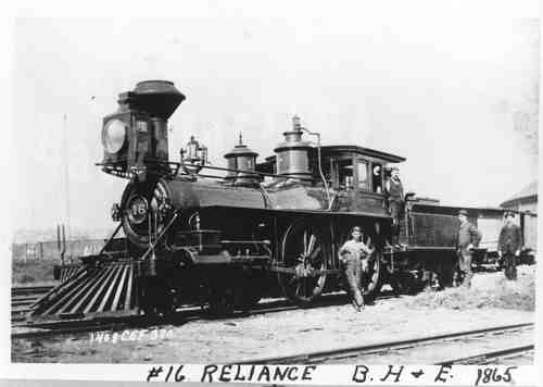 Boston, Hartford and Erie Railroad Co. Engine #16