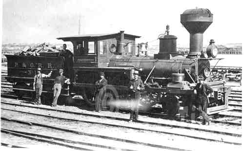 Portland and Ogdensburg Railroad Engine #1